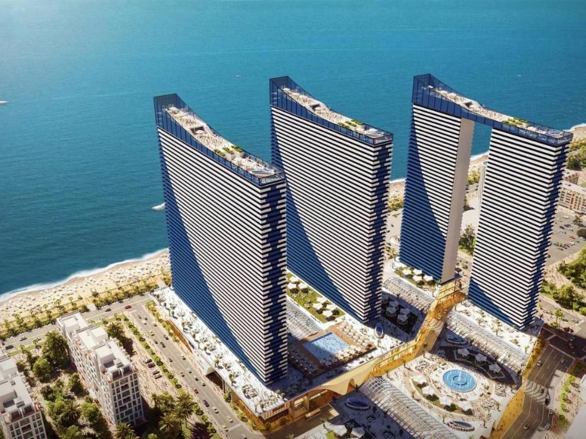 Batumi Aparthotel Orbi Twin Skyscraper المظهر الخارجي الصورة